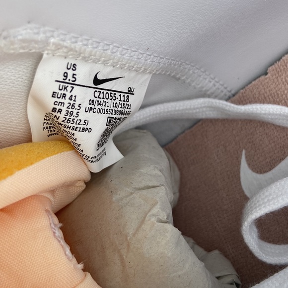 Nike Blazer Mid 77 Women’s Size 9.5 Sneakers White/Summit Pink - Picture 12 of 12